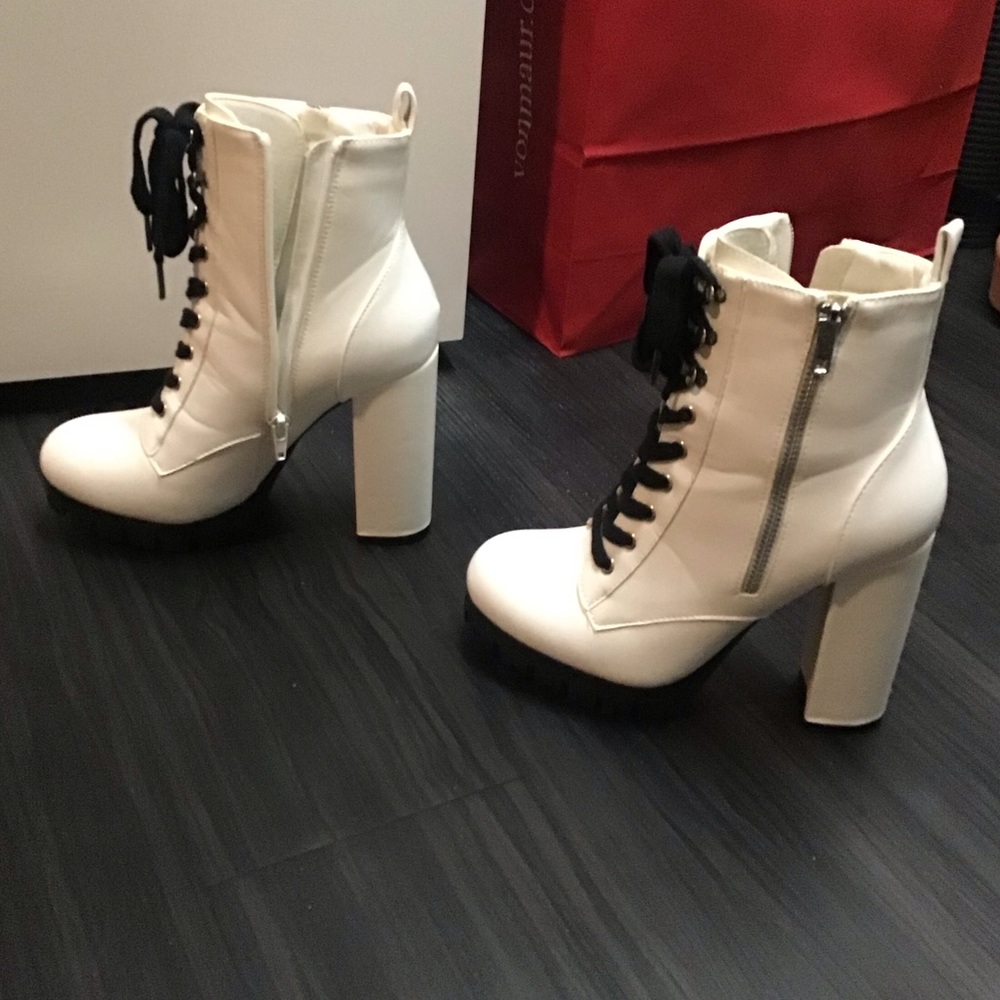 White boots